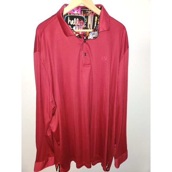 Au Noir Polo Size 3XL Red High Quality Polo - Picture 1 of 4